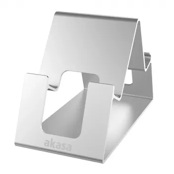 Suporte Akasa Aries Pico Silver para telefone e tablet