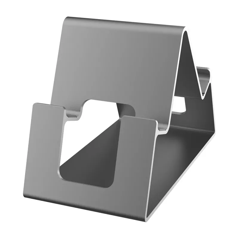 Suporte Akasa Aries Pico em alumínio para telefone e tablet cinzento