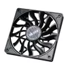 Akasa SlimFan 12015 EBR/PWM pack de 2 - 30 dB - 600 RPM
