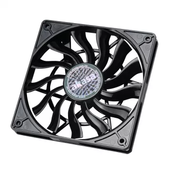 Akasa SlimFan 12015 EBR/PWM pack de 2 - 30 dB - 600 RPM