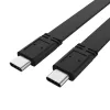 Cabo Akasa AK-CBUB60-10BK USB-C para USB-C 1m USB 3.2 Gen 2x2 20Gbps preto