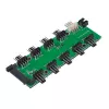 Expansor de conectores de ventoinha PWM Akasa FLEXA FP10H 1 para 10 com cabo de 30cm