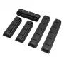 Organizador de cabos Akasa 3x3 portas + 2x5 portas preto