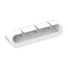 Organizador de cabos Akasa 3x3 portas + 2x5 portas branco