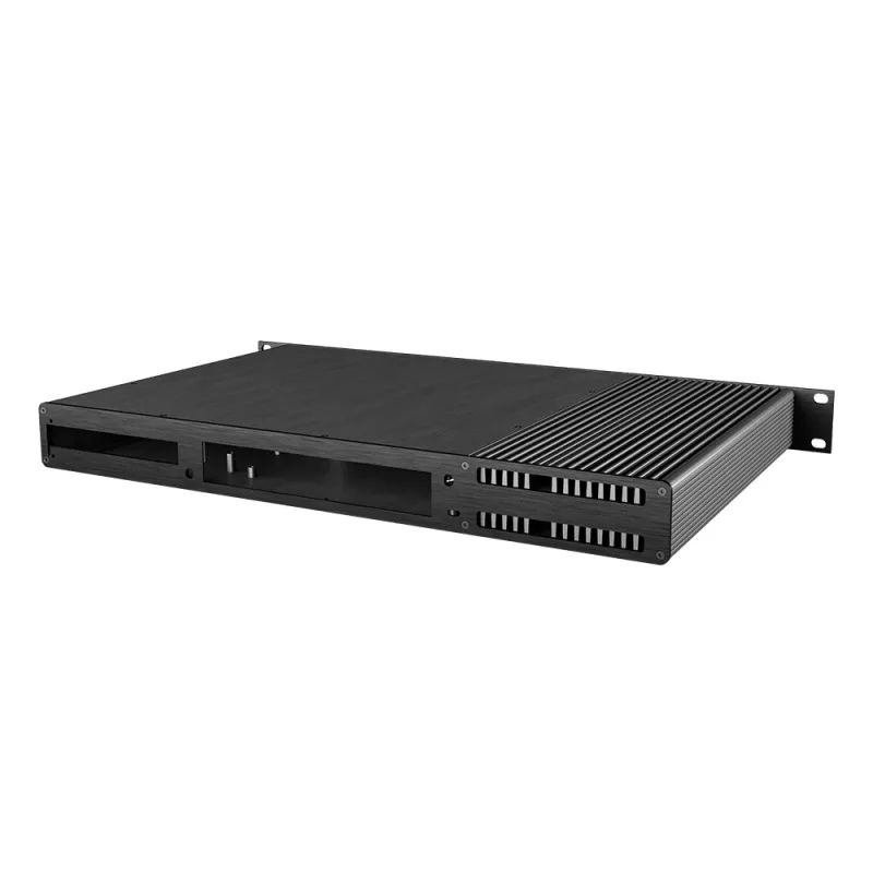 Caixa Akasa Galileo TU1 Plus Intel LGA1700 1U Thin Mini-ITX sem ventoinha - preto