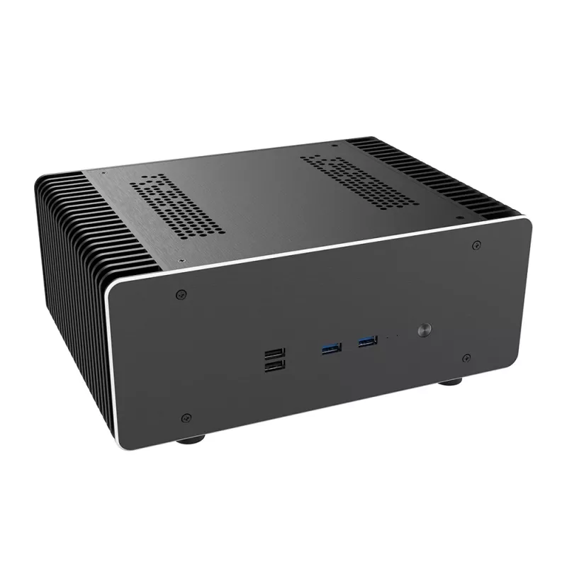 Chassis Akasa Maxwell Pro Plus Mini-ITX sem ventoinha Intel LGA 1700 preto
