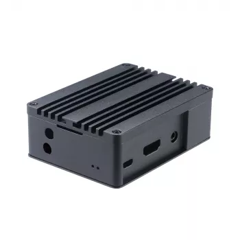 Akasa caixa em alumínio para Raspberry Pi Model 3B+/B - preto