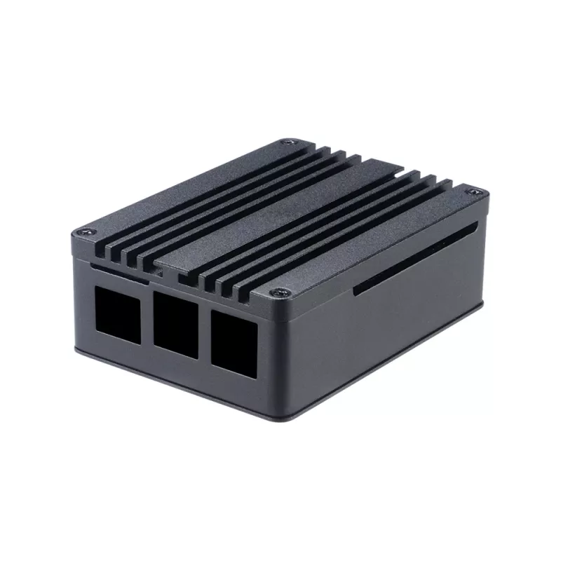 Akasa caixa de alumínio para Raspberry Pi Model 3B+/B - preto