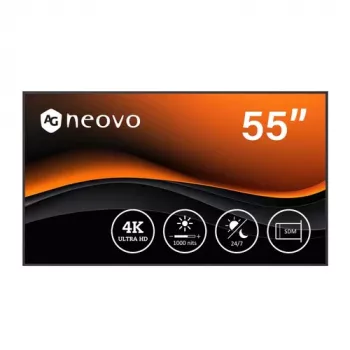 AG NEOVO TECHNOLOGY PD-5502 ecrã comercial 55 polegadas 4K UHD 1000 cd/m² 1200:1 SDM Ready