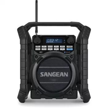 Sangean U-4 DBT+ (Utility 40) Rádio portátil DAB+/FM com Bluetooth, preto