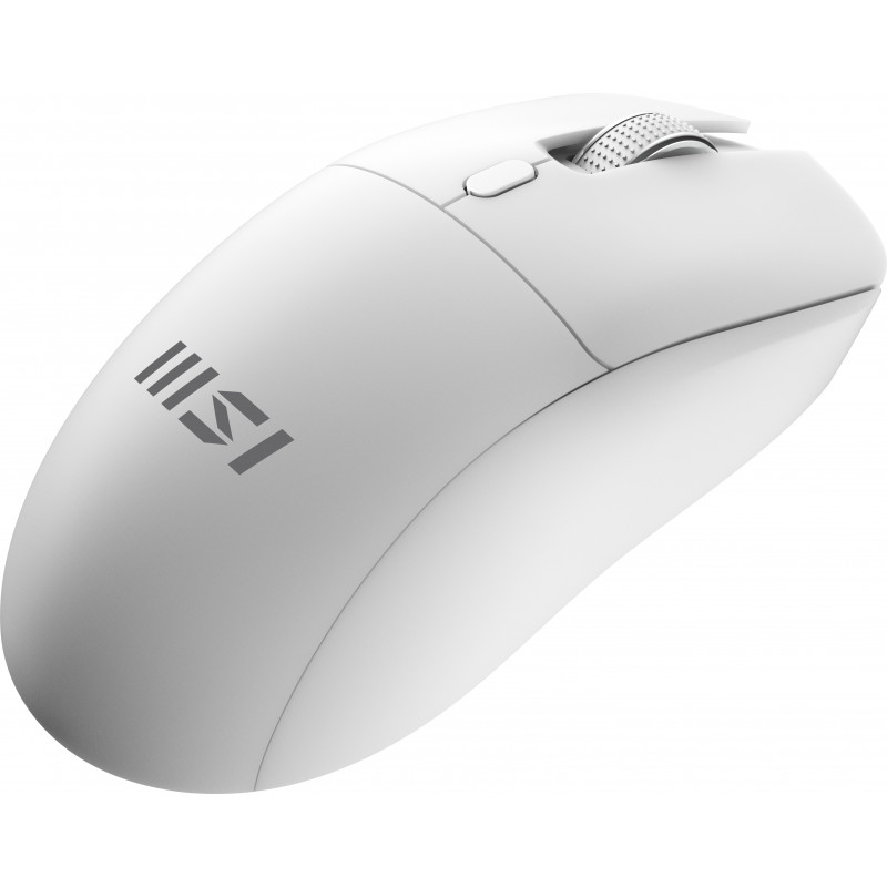 MSI FORGE K210 W Combo Branco FR - Conjunto de Teclado e Rato USB com Fio, Layout Francês AZERTY, Retroiluminação Rainbow RGB, Rato Ótico com 6400 DPI