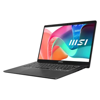 MSI Modern 14 F1MG-876FRNN Portátil, 14 polegadas Full HD IPS, Intel Core 5 120U, 16GB DDR4, 512GB SSD, Windows 11 Pro, Teclado Francês AZERTY