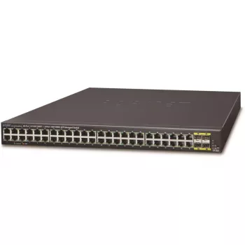 Switch gerido Planet GS-4210-48T4S Gigabit - 48 portas 10/100/1000 + 4 SFP