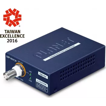 Extensor PoE Planet LRP-101CH, montagem na parede