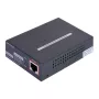 Extensor PoE Long Reach PLANET LRP-101UH, montagem na parede, 500m, 30W