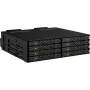 ICY DOCK ToughArmor MB998V4P-B 8 baias U.2/U.3 NVMe SSD PCIe 4.0 caixa de baia móvel para baia de 5,25 polegadas (4 x SlimSAS 8i SFF-8654)