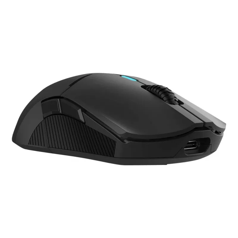 Rato gaming ótico sem fios QPAD DX-900 - 8 botões, 12000 DPI, ambidestro, RGB