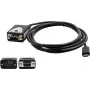 EXSYS conjunto de cabo/adaptador USB 2.0 USB-C para série 1 porta RS-422/485 com chipset FTDI