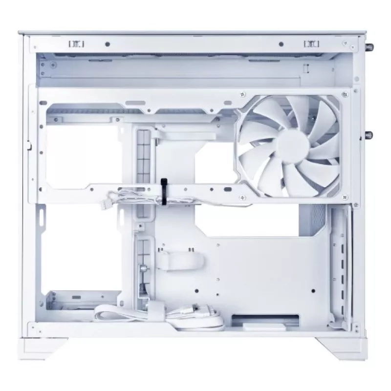 Lian Li O11 Vision-M torre Micro-ATX, vidro temperado, branco