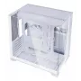 Lian Li O11 Vision-M torre Micro-ATX, vidro temperado, branco