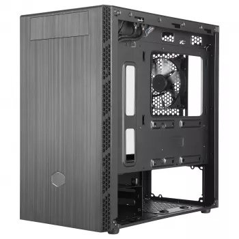 Cooler Master MasterBox MB400L torre Mini Micro-ATX, aço, painel lateral fechado, sem fonte de alimentação