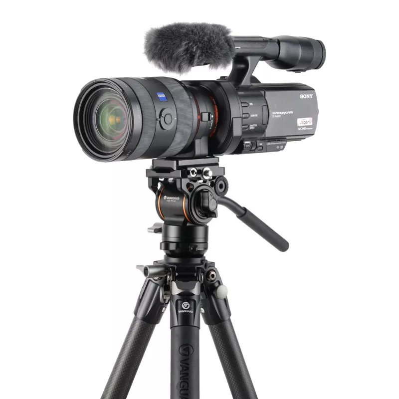 Vanguard Alta Pro 3VL 264CV14 tripé de vídeo de fibra de carbono com cabeça panorâmica PH-14