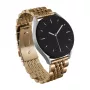 BURGA Bracelete metálica Chic Royal universal para relógio 20 mm (dourado)