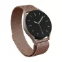 BURGA Bracelete metálica em malha universal para relógio 20 mm ouro rosa