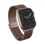 BURGA Bracelete metálica em malha Elegance para Apple Watch 38/40 mm ouro rosa