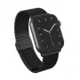 BURGA Bracelete metálica em malha Elegance para Apple Watch 42/44 mm (preto)