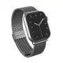 BURGA Bracelete metálica em malha Elegance para Apple Watch 42/44 mm (prateado)