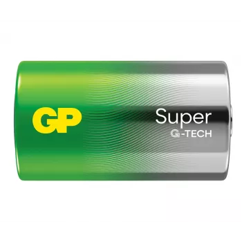 GP Batteries Super Alkaline pilha D 1,5V embalagem de 4 (LR20) blister