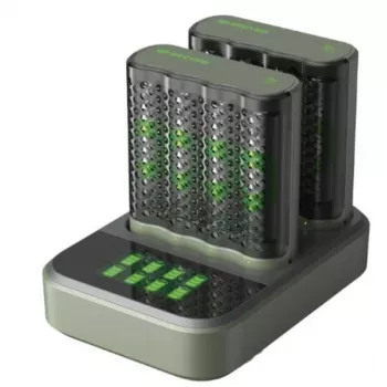GP Battery M452 base de carregamento carregador de pilhas NiMH Micro AAA Mignon AA (GPRCKCHM452D457)