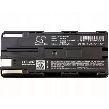 Bateria de substituição CAMERON SINO BP-608 BP-608A para Canon DM-MV1 DM-MV10 MV20 ES65