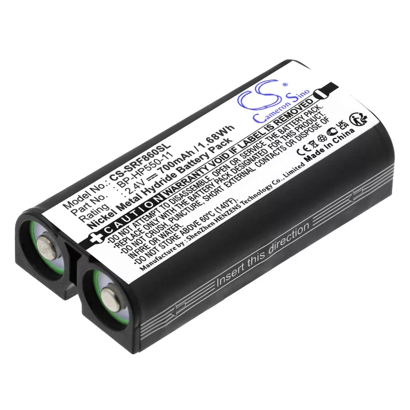 Bateria Cameron Sino tipo BP-HP550-11 para Sony MDR RF860 RF4000 RF970 RF925 RF850 RF840 RF810 IF245RK / CS-SRF860SL
