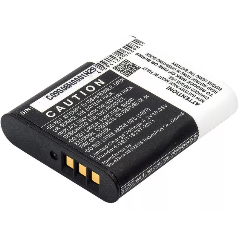 Bateria de substituição CAMERON SINO Li-90B Li-92B para câmaras Olympus (1270mAh, 3,7V, Li-Ion)