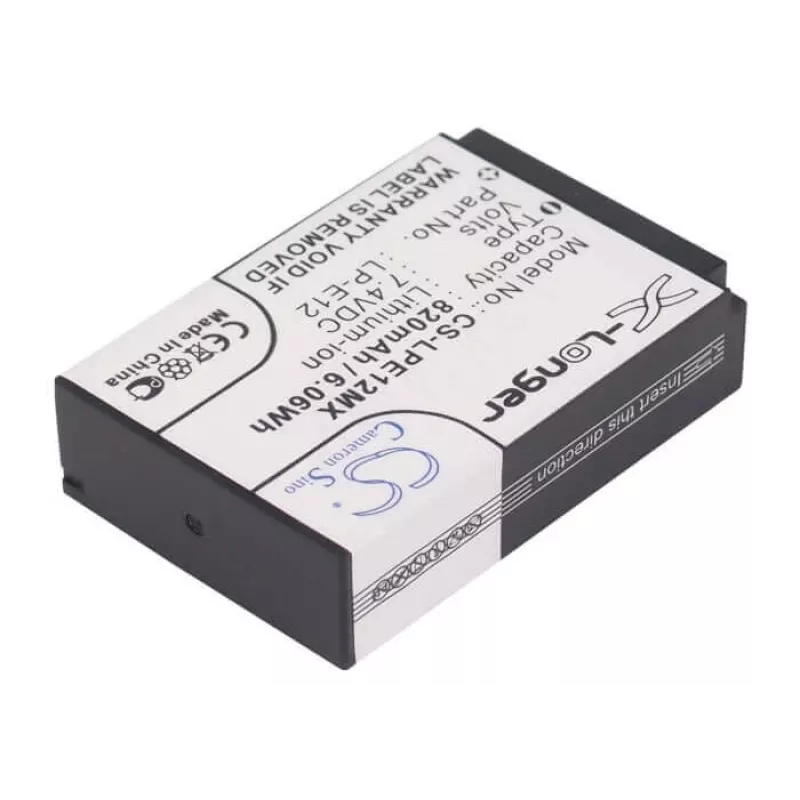 Bateria de substituição Cameron Sino LP-E12 para Canon série EOS M