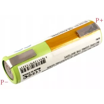Bateria de substituição CAMERON SINO 036-11290 para máquina de barbear Philips Panasonic Arcitec - Ni-MH 1,2V 2100mAh