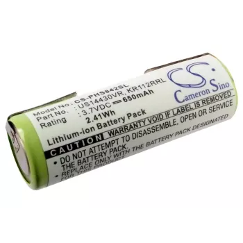 Bateria de substituição Cameron Sino para máquina de barbear Philips HS8420 (CS-PHS842SL) - 1,2 V 1100 mAh NiMH