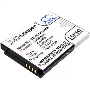 Bateria Cameron Sino tipo SN-S150 para Philips SCD603/00 SCD603H SCD603 10 20 - CS-PCD603MB