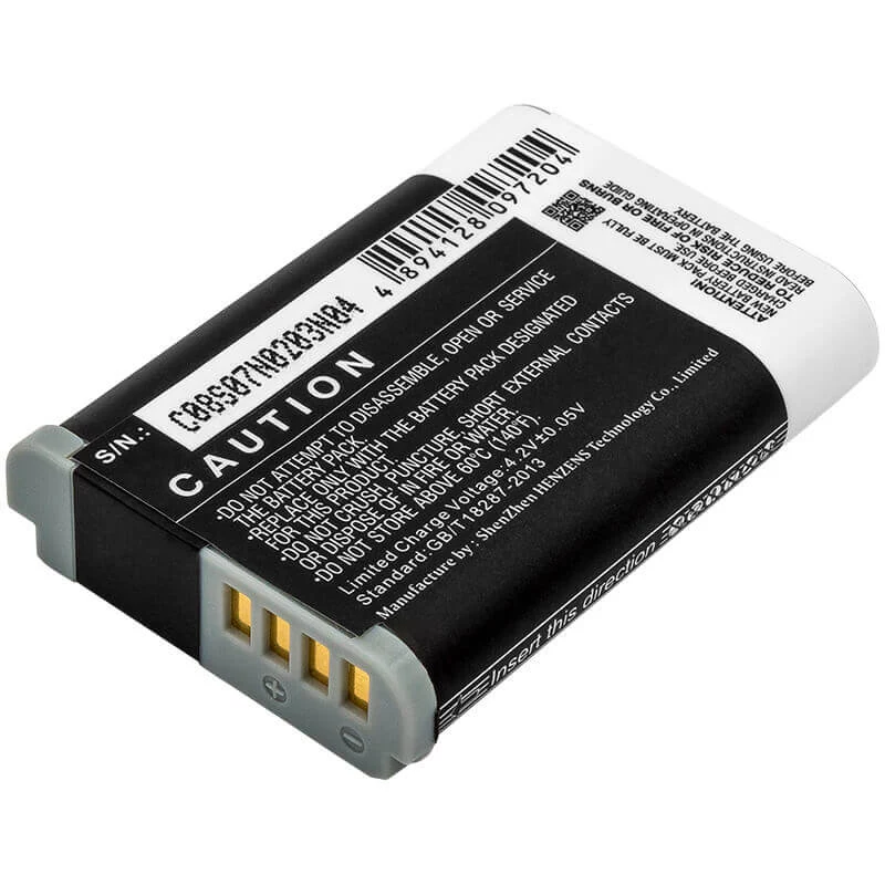 Bateria de substituição Cameron Sino NB-12L / NB12L para Canon PowerShot G1 X Mark II, N100, VIXIA mini X