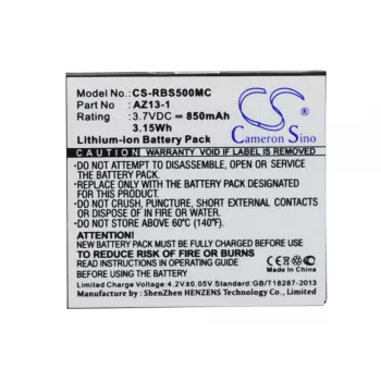 Cameron Sino AZ13-1 bateria Li-Ion 1010mAh 3,7V para câmara de ação Xiaomi Yi