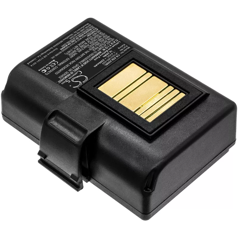Bateria CAMERON SINO BTRY-MPP-34MA1-01 para Zebra ZQ610 ZQ620 QLN220 QLN320 / CS-ZQL220BL
