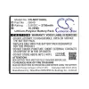 Bateria Camerino Sino tipo GK40 SNN5967A SNN5967B para Motorola Moto G4 G5 E3 E4 E5 / CS-MXT160XL