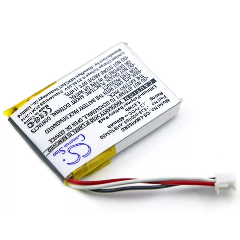 Bateria Cameron Sino tipo AHB303450 1412 533-000120 533-000121 533-000172 para rato Logitech / CS-LMX052RC