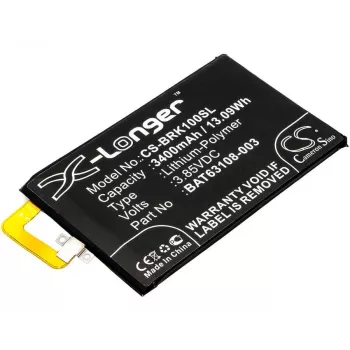 Bateria CAMERON SINO BAT63108-003 TLP034E1DO para BlackBerry Keyone Mercury DTEK70 / CS-BRK100SL