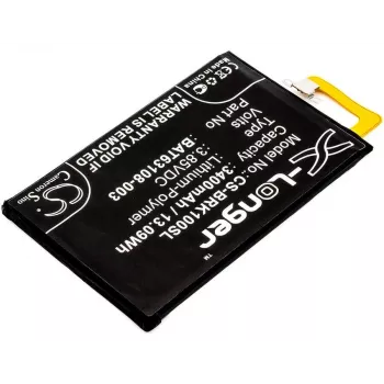 Bateria CAMERON SINO BAT63108-003 TLP034E1DO para BlackBerry Keyone Mercury DTEK70 / CS-BRK100SL