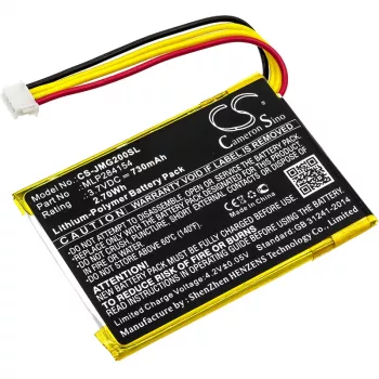 Bateria de substituição CAMERON SINO MLP284154 para JBL Go 2 (CS-JMG200SL)