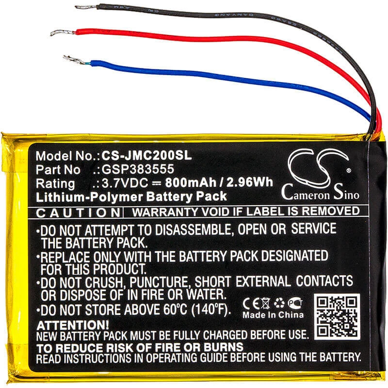 Cameron Sino GSP383555 Bateria para JBL Clip 2