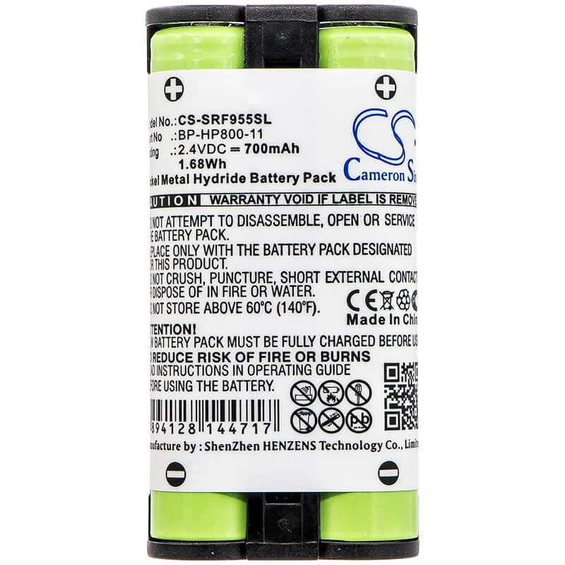 Cameron Sino bateria BP-HP800-11 para Sony MDR-RF995 MDR-RF995RK WH-RF400 CS-SRF955SL